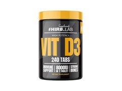 Vitamina D3 8000IU 240 Tablete, HiroLab